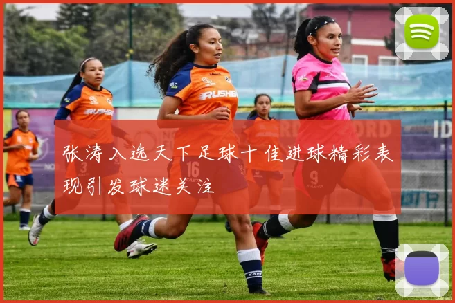 张涛入选天下足球十佳进球精彩表现引发球迷关注